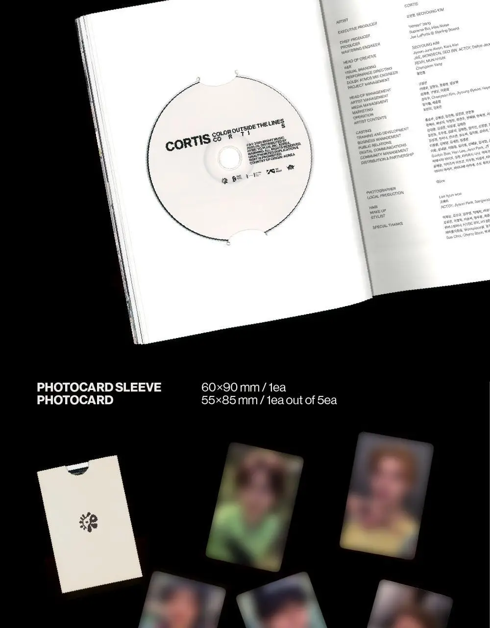CORTIS The 1st EP [COLOR OUTSIDE THE LINES] 상세페이지 5